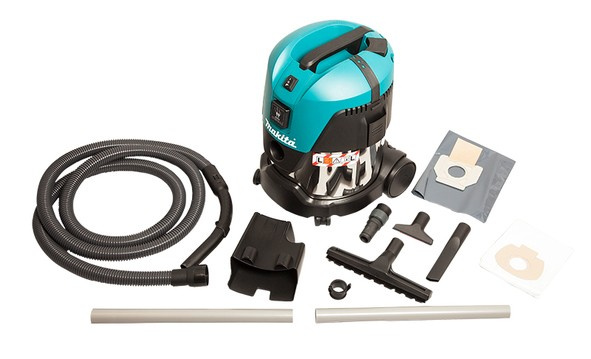 Строительный пылесос Makita VC2012L 1000Вт (уборка: сухая/влажная/выдув/сбор воды) зеленый — миниатюра 2