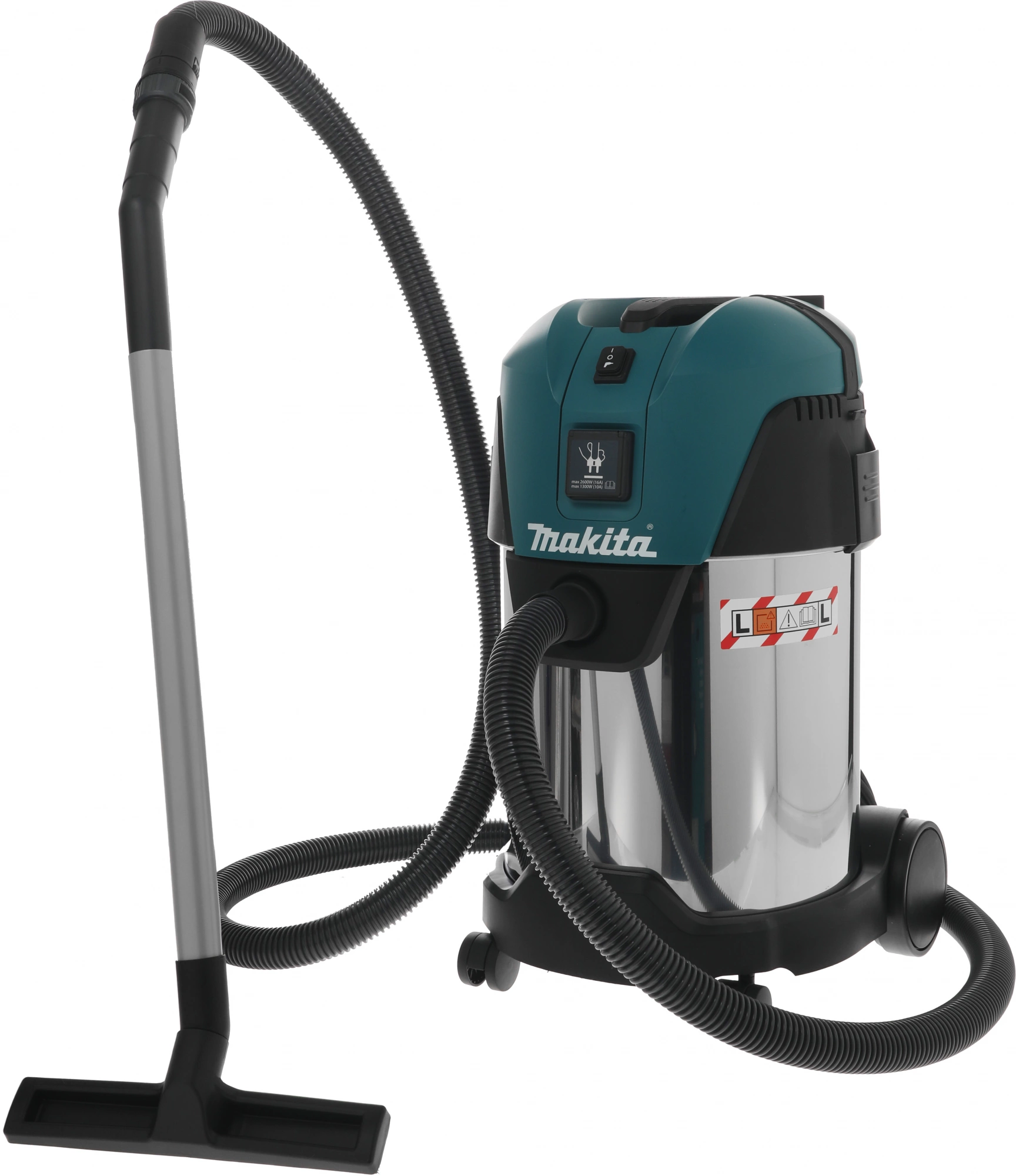 Строительный пылесос Makita VC3011L (уборка: сухая/влажная/сбор воды) зеленый — миниатюра 2