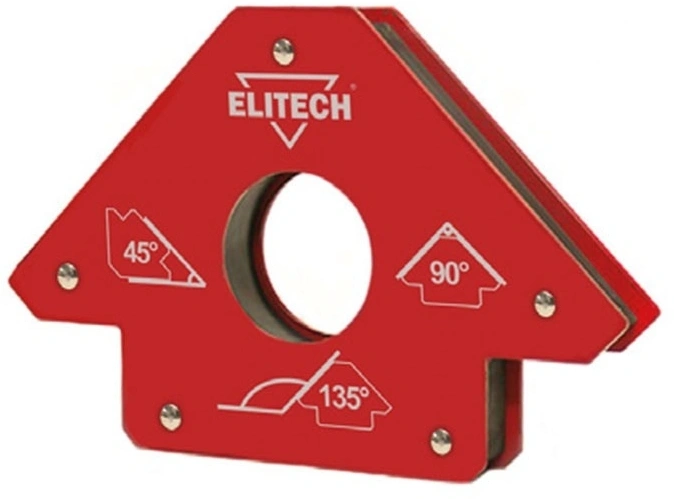Магнитный угольник Elitech 0606.017700 300гр — миниатюра 2