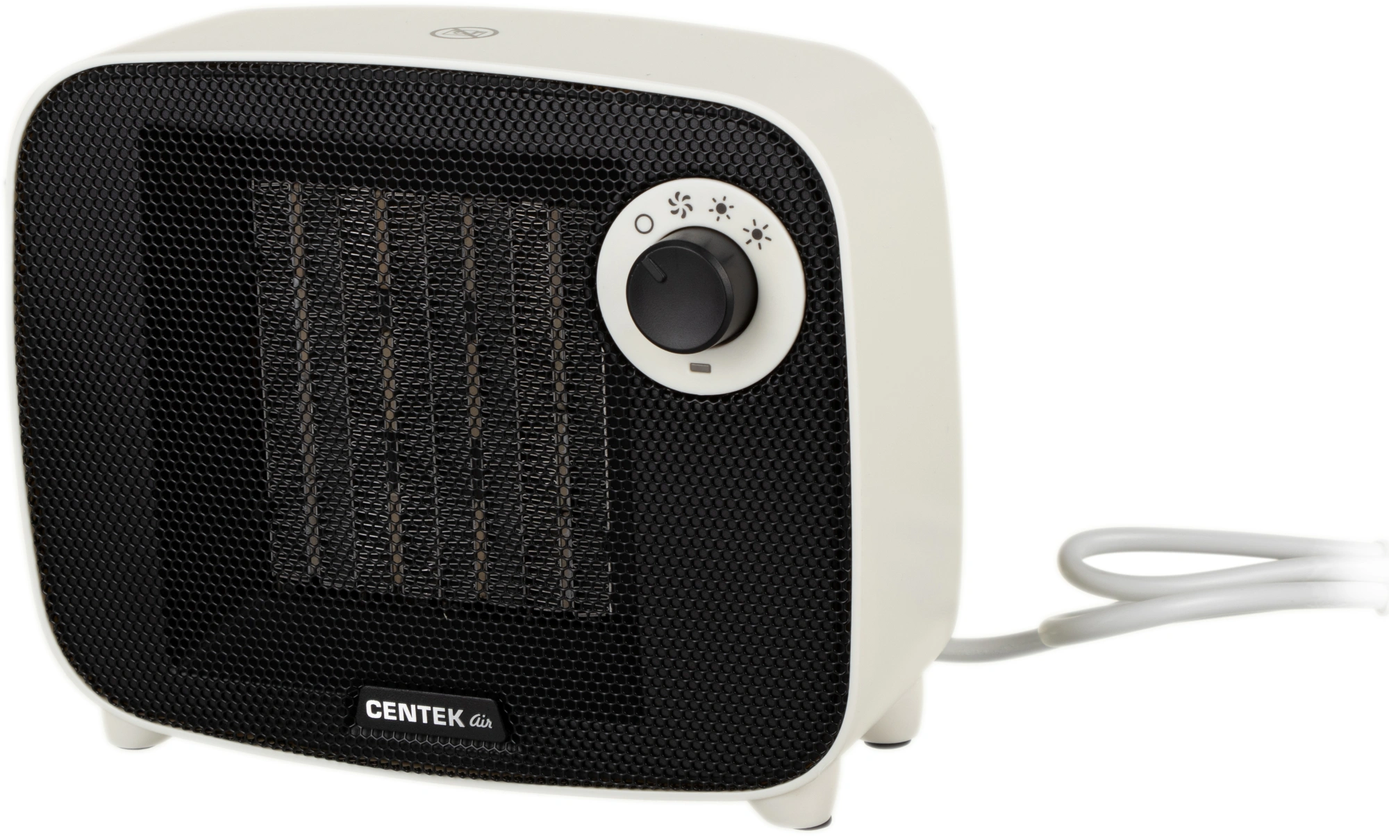 Тепловентилятор Centek CT-6023 1500Вт белый/черный — миниатюра 4