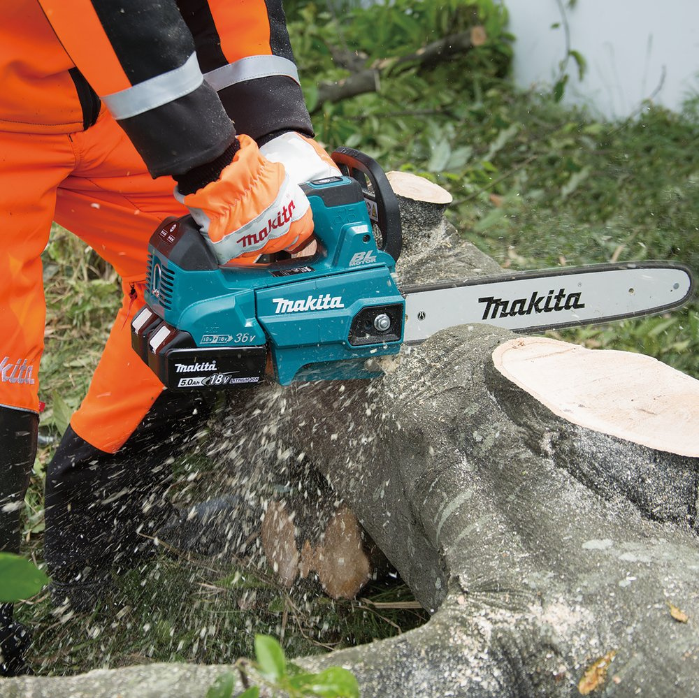 Цепная пила Makita DUC356Z аккум. дл.шины:14" (35cm) — миниатюра 4