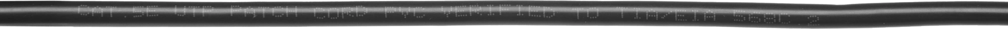 Патч-корд Buro UTP 4 пары cat.5E CCA molded 3м черный RJ-45 (m)-RJ-45 (m) — миниатюра 5