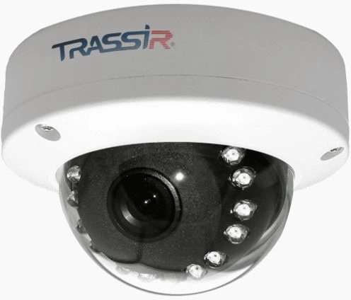 Камера видеонаблюдения IP Trassir TR-D2D5 2.8-2.8мм цв. корп.:белый — фото 1