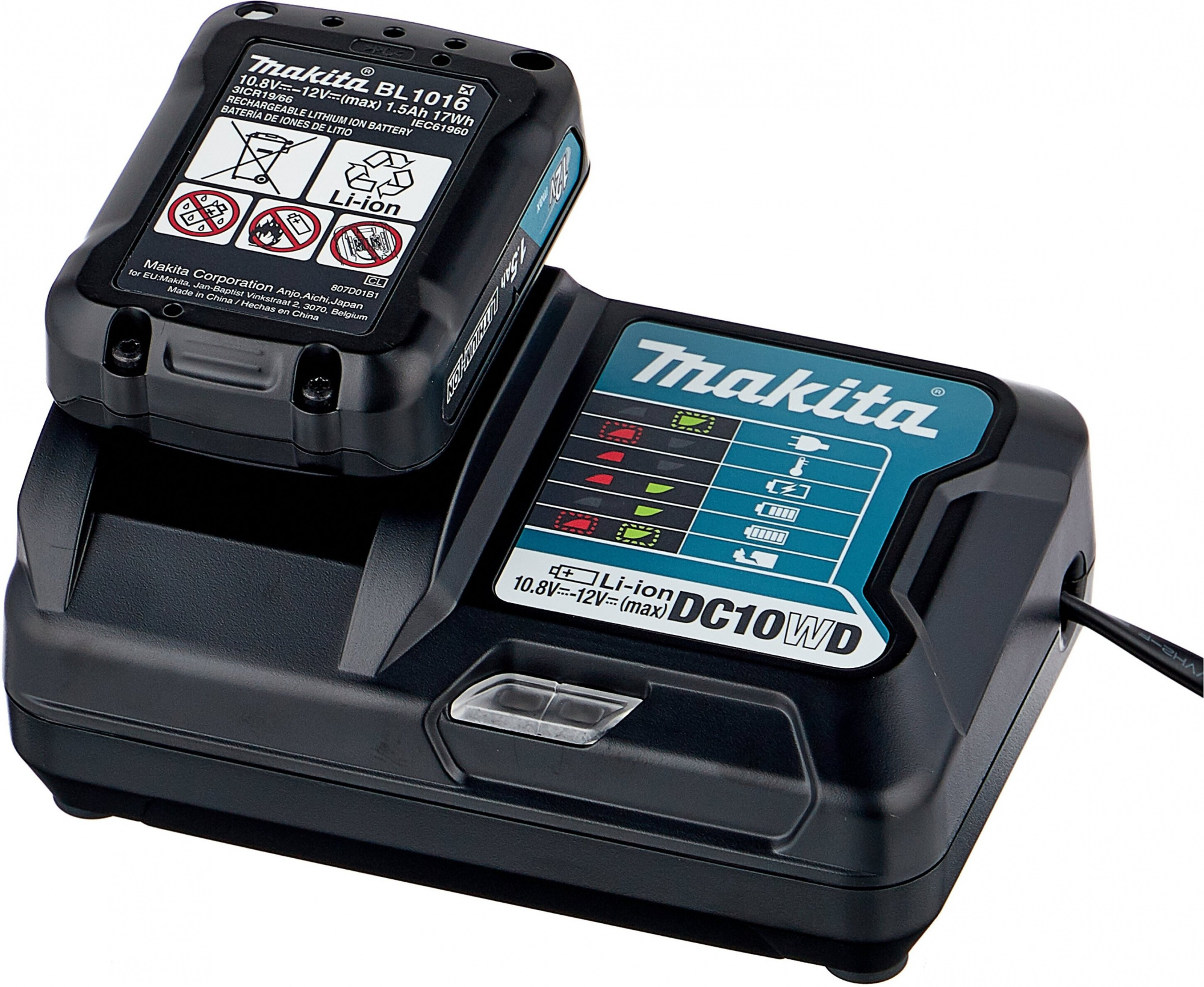 Многофункциональный инструмент Makita TM30DWYE синий/черный