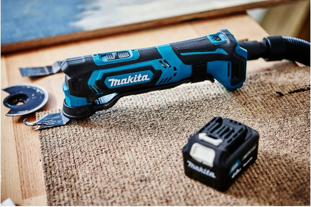 Многофункциональный инструмент Makita TM30DZ синий/черный — миниатюра 2