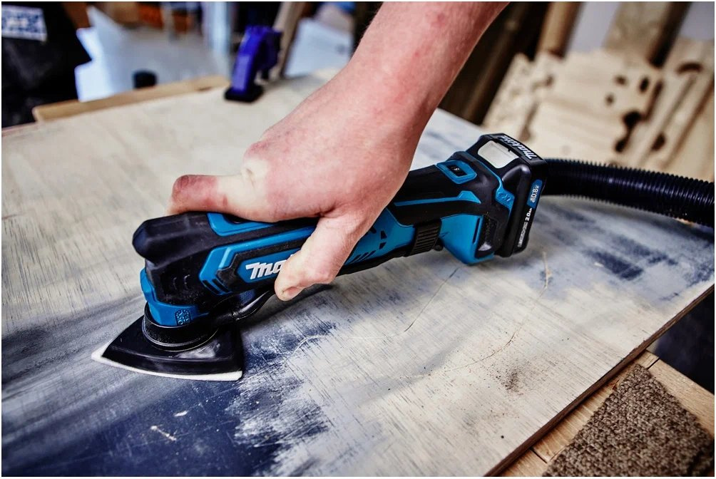 Многофункциональный инструмент Makita TM30DZ синий/черный — миниатюра 3