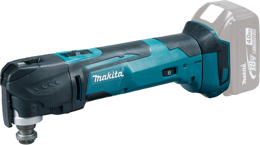 Многофункциональный инструмент Makita DTM51Z 390Вт синий/черный — миниатюра 3