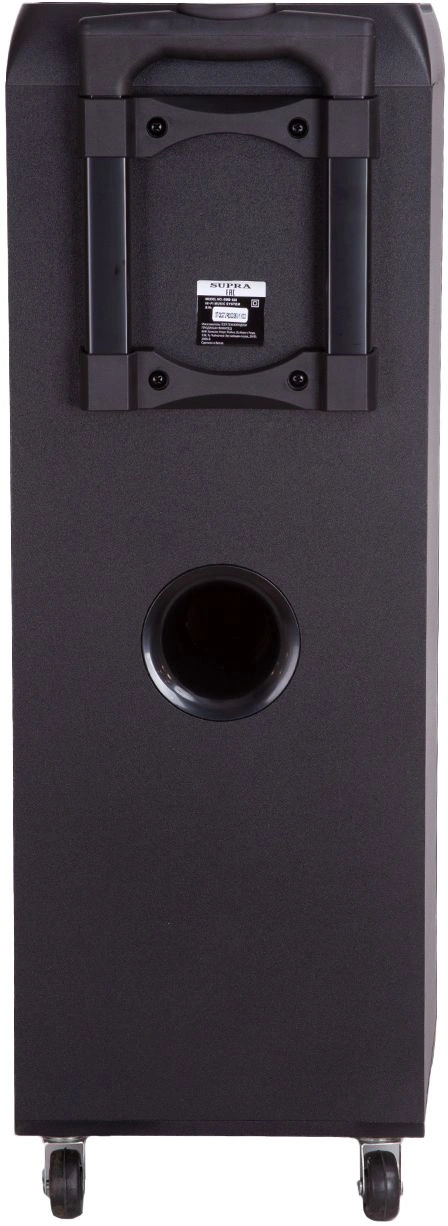 Минисистема Supra SMB-820 черный 70Вт FM USB BT micro SD — миниатюра 5
