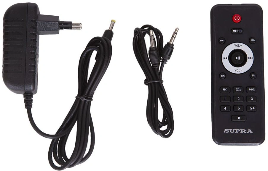 Минисистема Supra SMB-820 черный 70Вт FM USB BT micro SD — миниатюра 8