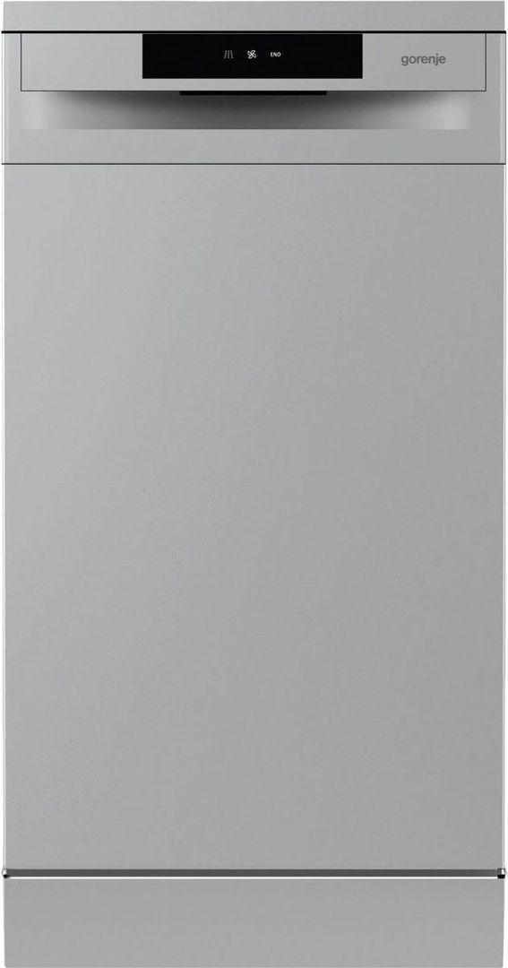 Посудомоечная машина Gorenje GS520E15S (2 корзины) нержавеющая сталь (узкая) — миниатюра 2