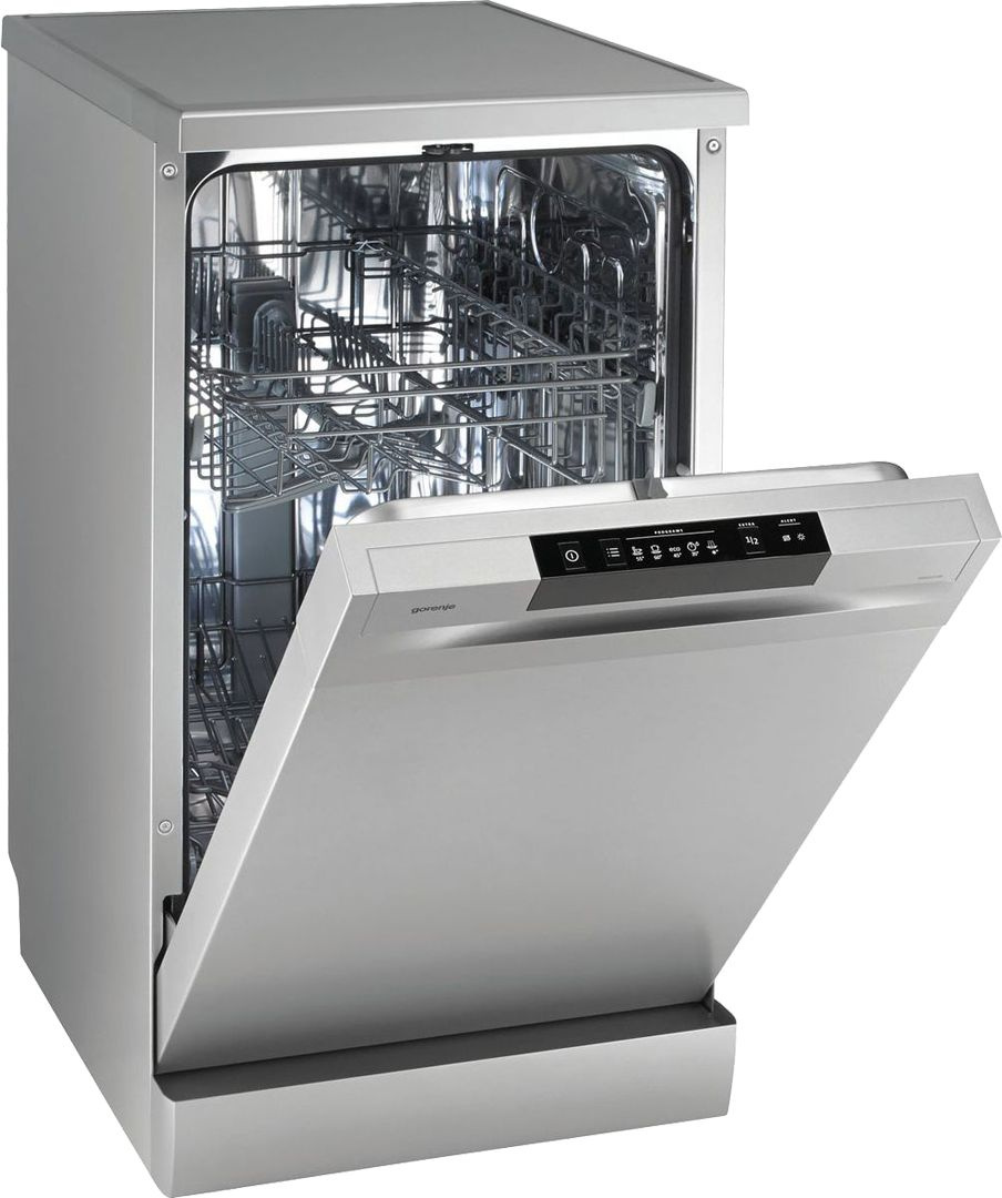 Посудомоечная машина Gorenje GS520E15S (2 корзины) нержавеющая сталь (узкая) — миниатюра 5