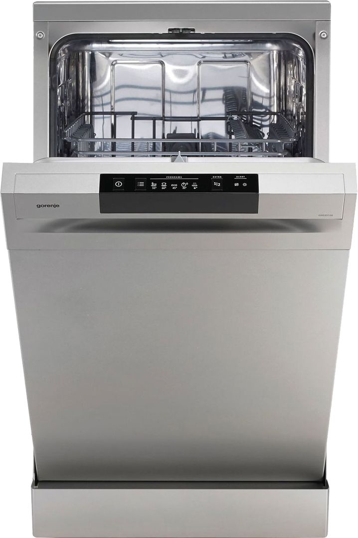 Посудомоечная машина Gorenje GS520E15S (2 корзины) нержавеющая сталь (узкая) — миниатюра 6