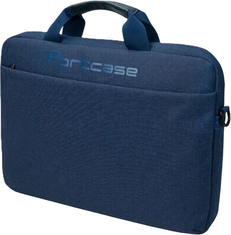 Сумка для ноутбука 14" Portcase KCB-164 синий полиэстер (KCB-164 BLUE) — миниатюра 5
