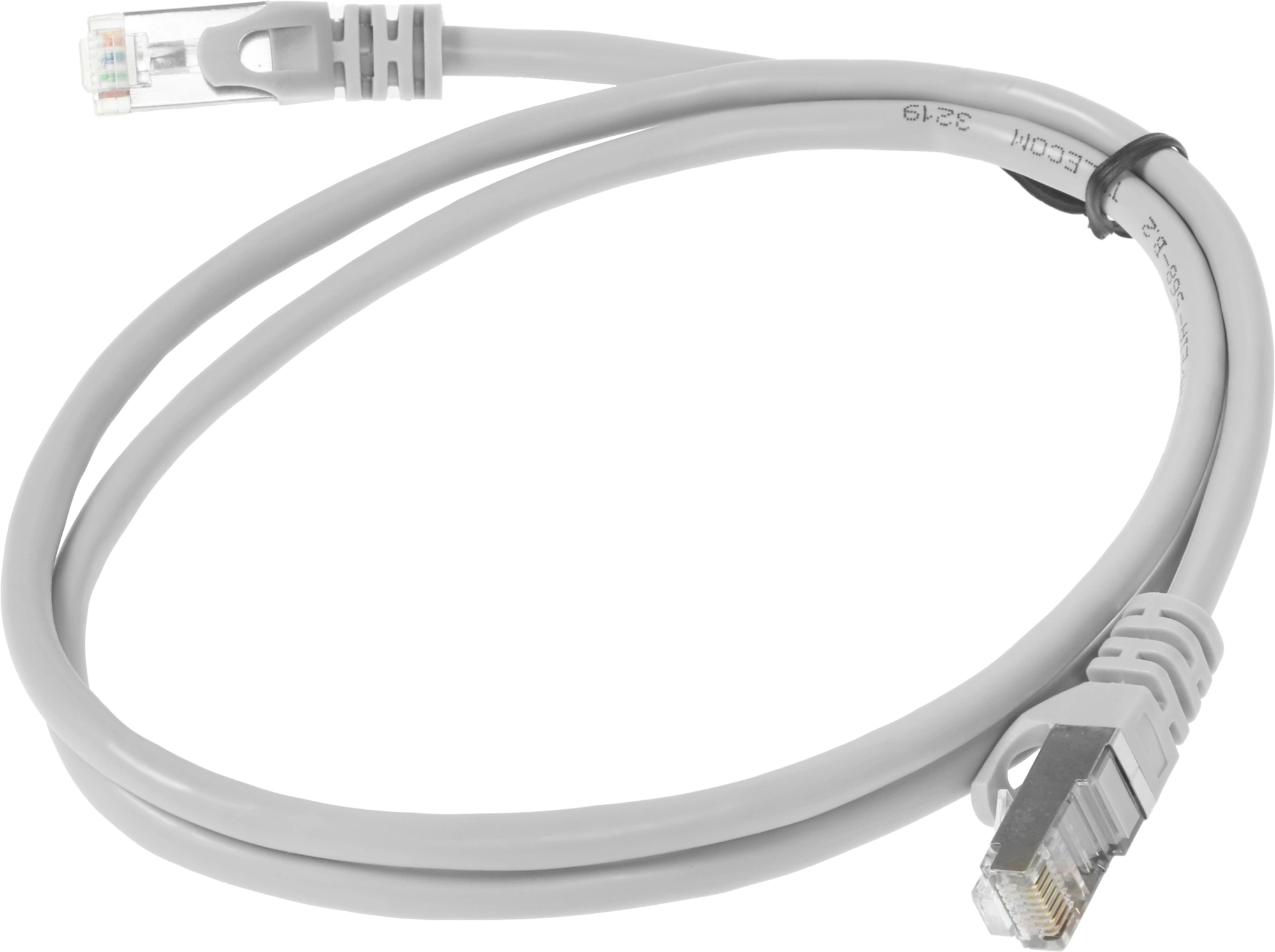 Патч-корд Premier NA102-FTP-C5E-1M 1Гбит/с FTP 4 пары cat.5E CCA molded 1м серый RJ-45 (m)-RJ-45 (m) — миниатюра 2