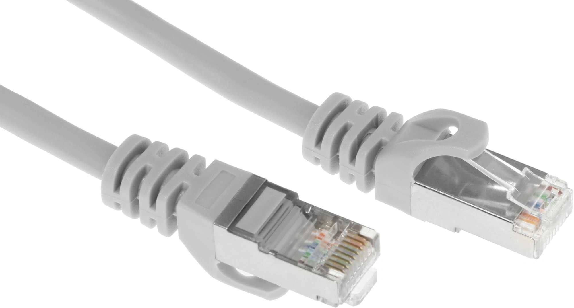 Патч-корд Premier NA102-FTP-C5E-1M 1Гбит/с FTP 4 пары cat.5E CCA molded 1м серый RJ-45 (m)-RJ-45 (m) — миниатюра 3