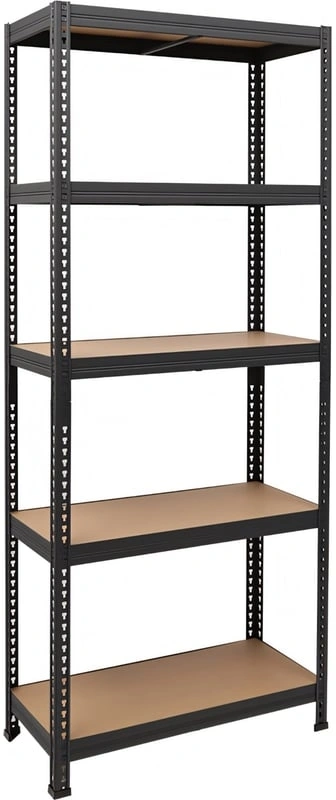 Стеллаж Практик SBL 180KD пол.:5 разборная 1803x750x350мм антрацит (S24499371109) — миниатюра 5
