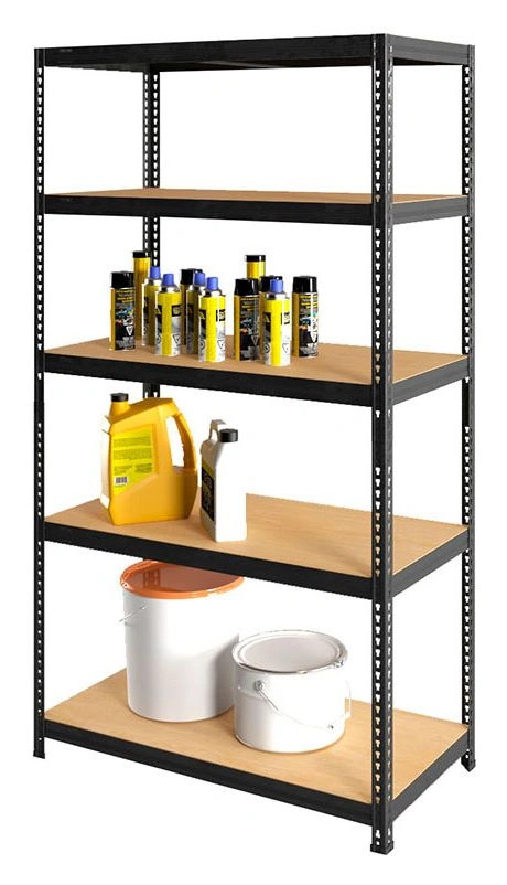 Стеллаж Практик SBL 180KD пол.:5 разборная 1803x900x400мм антрацит (S24499373309) — миниатюра 4