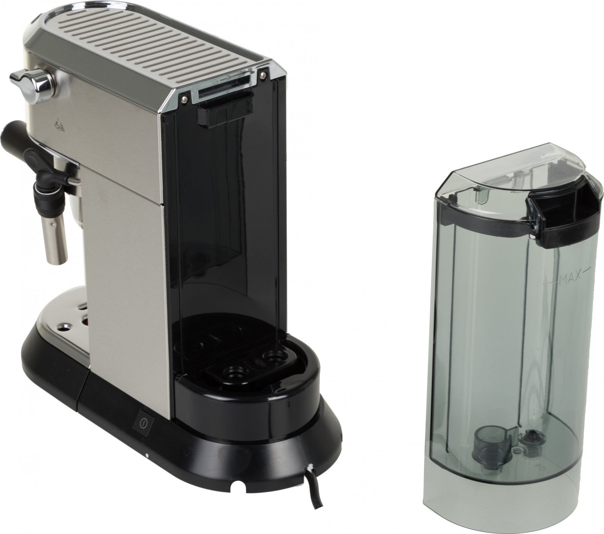 Кофеварка рожковая Delonghi EC685.M 1350Вт серебристый/черный — миниатюра 3