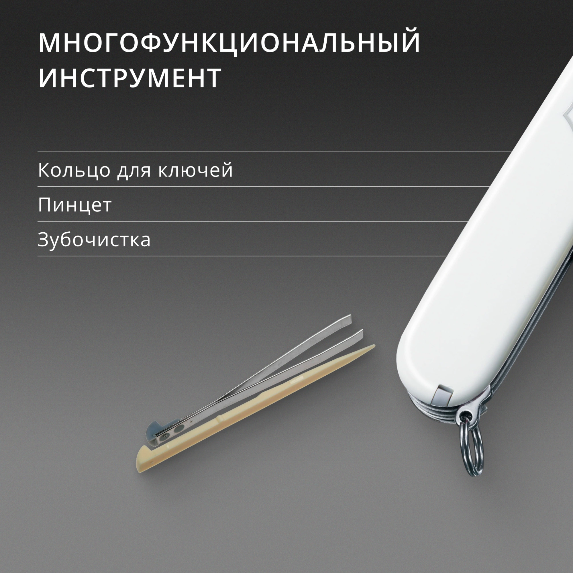 Нож перочинный Victorinox Climber (1.3703.7) 91мм 14функц. белый карт.коробка — миниатюра 9