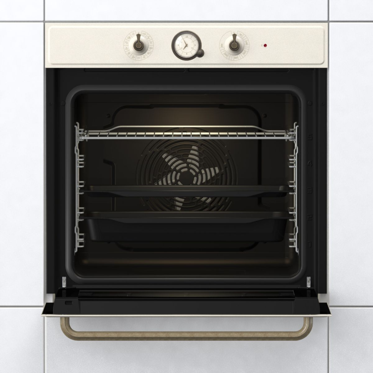 Духовой шкаф Электрический Gorenje BOS67371CLI бежевый — миниатюра 2