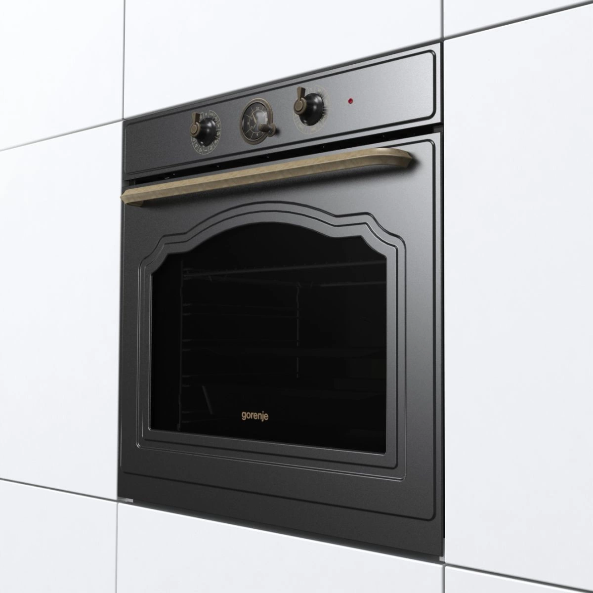 Духовой шкаф Электрический Gorenje BOS67371CLB черный — миниатюра 7