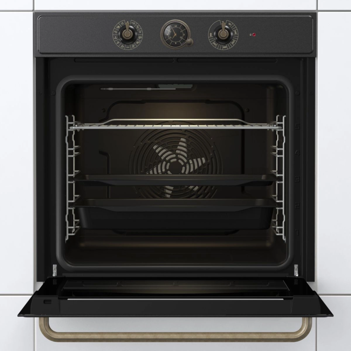 Духовой шкаф Электрический Gorenje BOS67371CLB черный — миниатюра 5