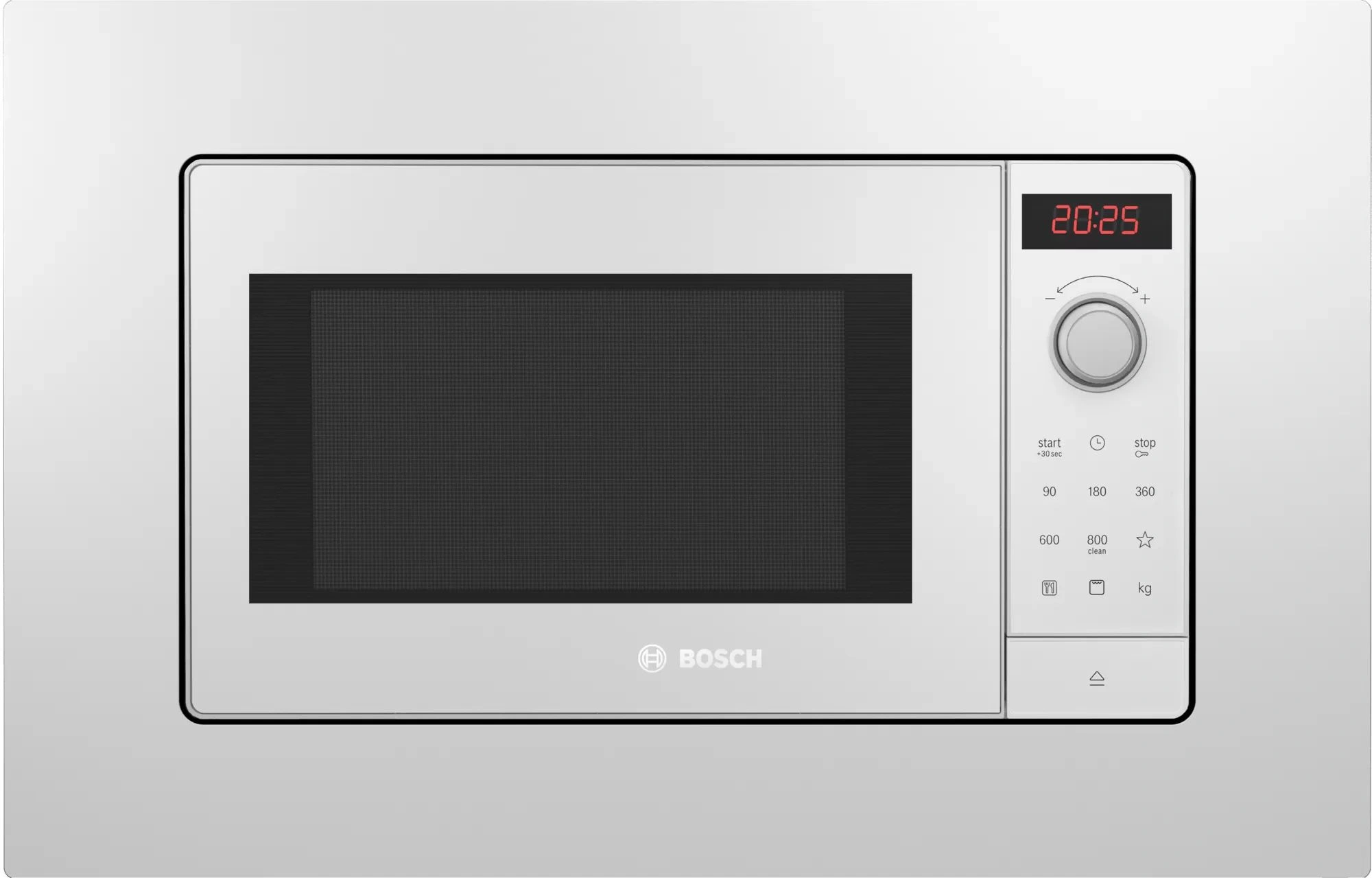 Микроволновая печь Bosch BEL653MW3 25л. 800Вт белый (встраиваемая) — миниатюра 3