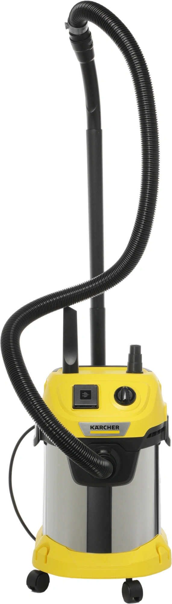 Строительный пылесос Karcher WD 3 P S V-17/4/20 1000Вт (уборка: сухая/влажная/выдув/сбор воды) желтый — миниатюра 12