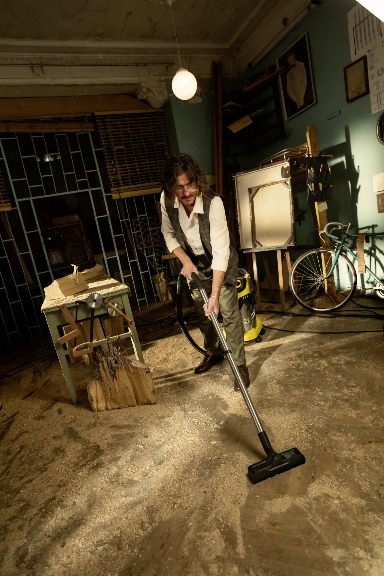 Строительный пылесос Karcher WD 6 P S V-30/6/22/T 1300Вт (уборка: сухая/влажная/выдув/сбор воды) желтый — миниатюра 15