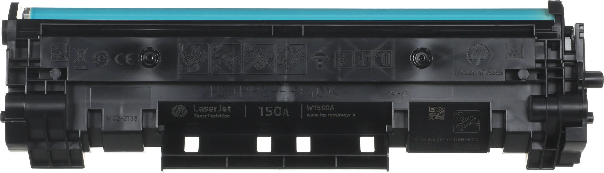 Картридж лазерный HP 150A W1500A черный бар.в компл. (975стр.) для HP HP LJ M111, M141 — миниатюра 6