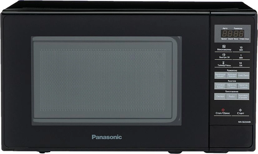 Микроволновая Печь Panasonic NN-SB26MBZPE 20л. 800Вт черный — миниатюра 2