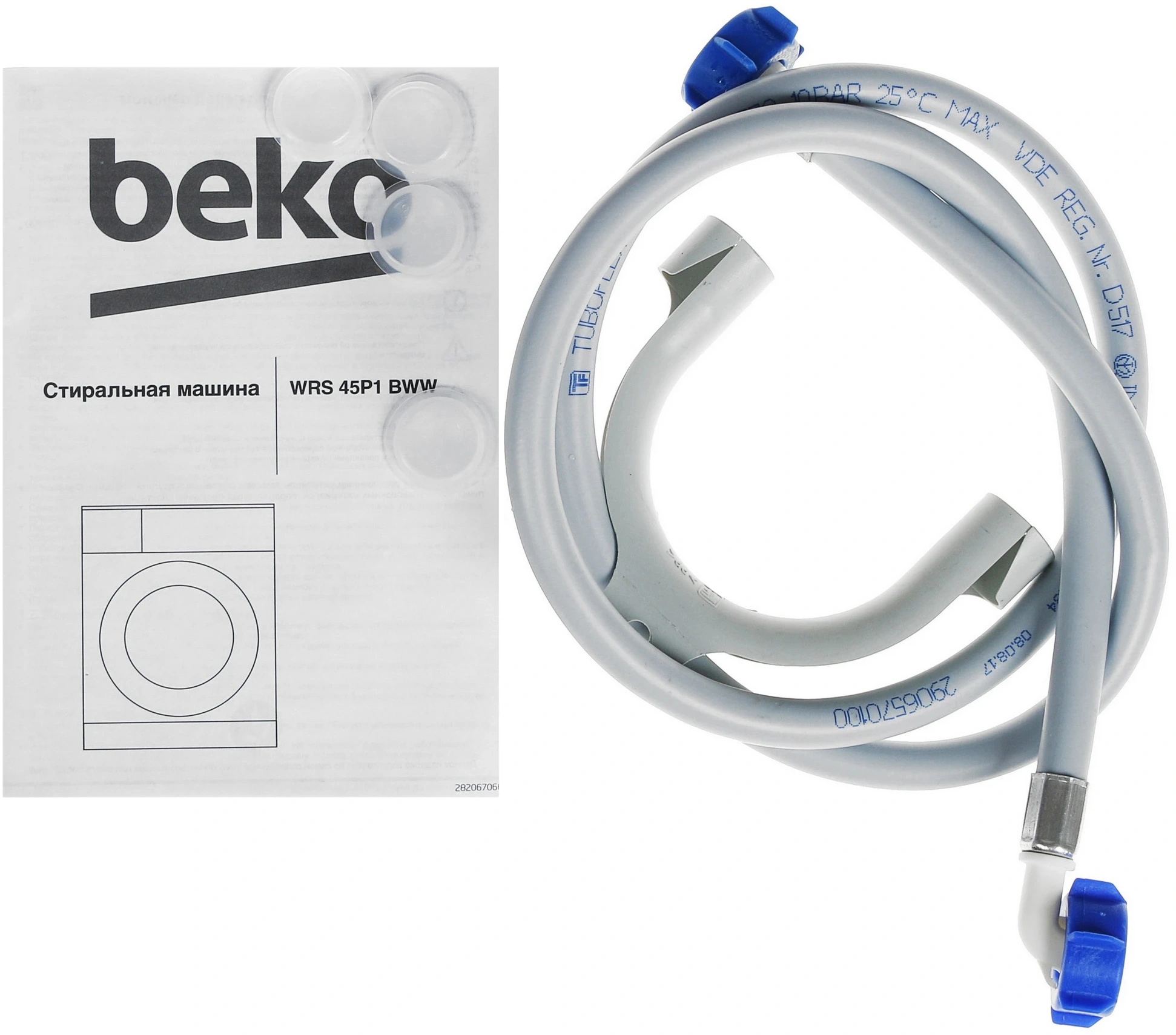 Стиральная машина Beko WRS54P1BSW класс: A загр.фронтальная макс.:5кг белый — миниатюра 9