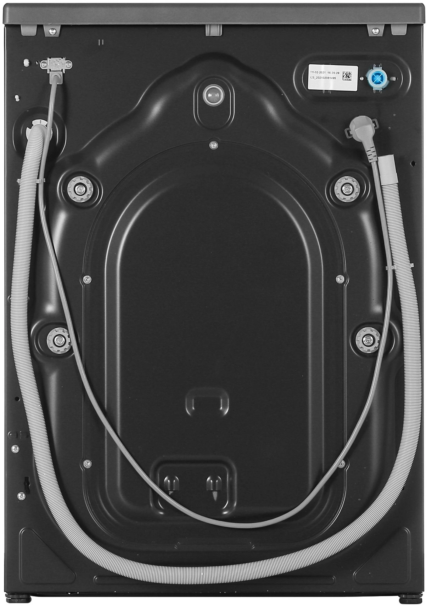 Стиральная машина Beko WSPE7H616A класс: A+++ загр.фронтальная макс.:7.5кг антрацит инвертор — миниатюра 6