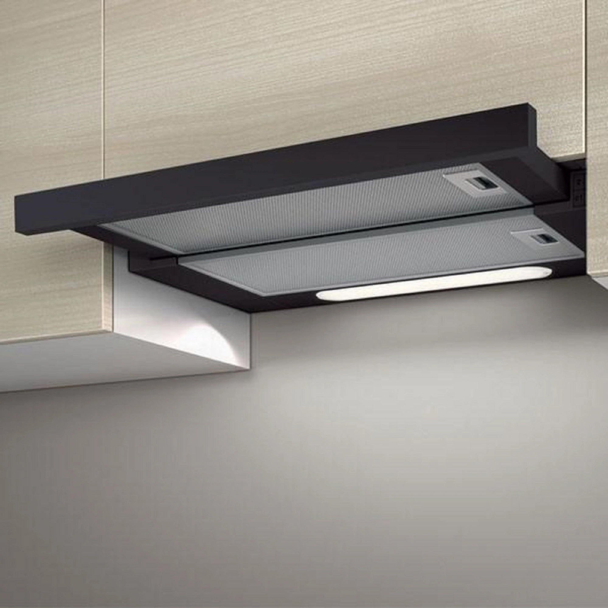 Вытяжка встраиваемая Elica Elite 14 Lux BL/A/50 черный управление: кнопочное (1 мотор) — миниатюра 2