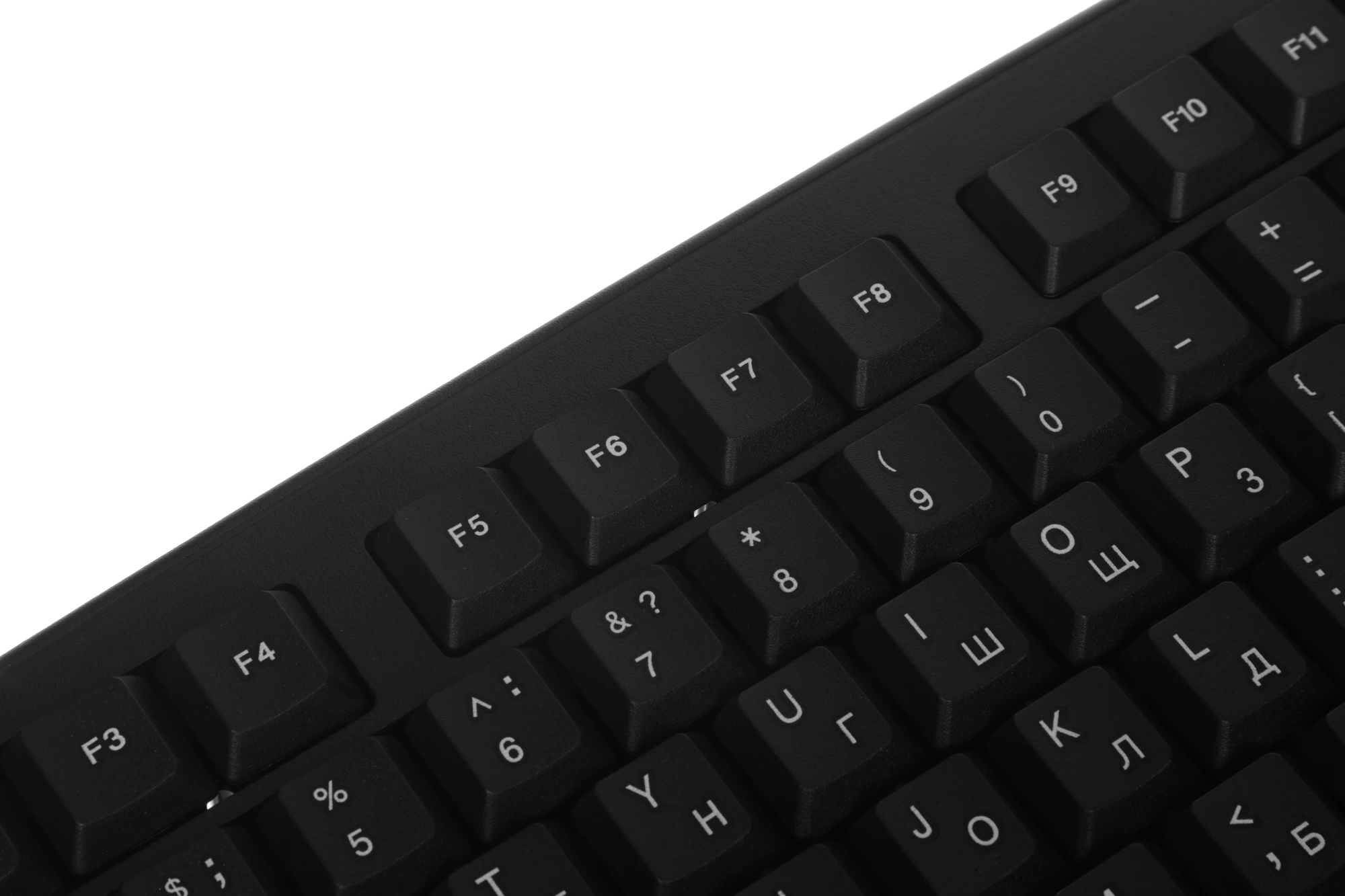 Клавиатура Оклик 105M черный USB (1678092) кабель 1.8м — миниатюра 18