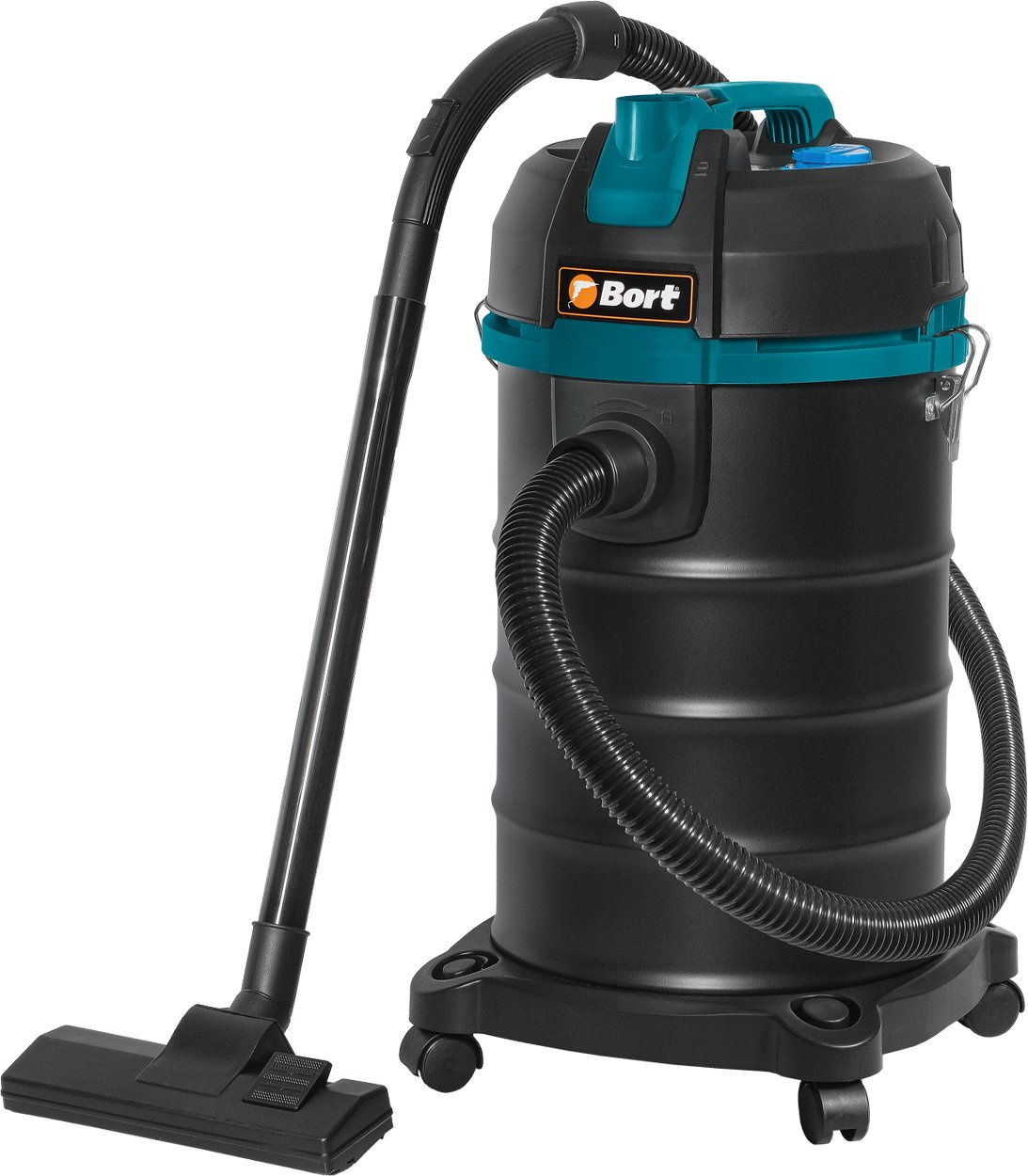Строительный пылесос Bort BSS-1530 1500Вт (уборка: сухая/влажная/выдув/сбор воды) черный — миниатюра 14