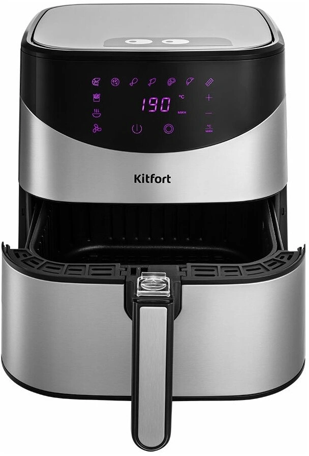 Аэрогриль Kitfort КТ-2231 5л 1700Вт серебристый — миниатюра 9