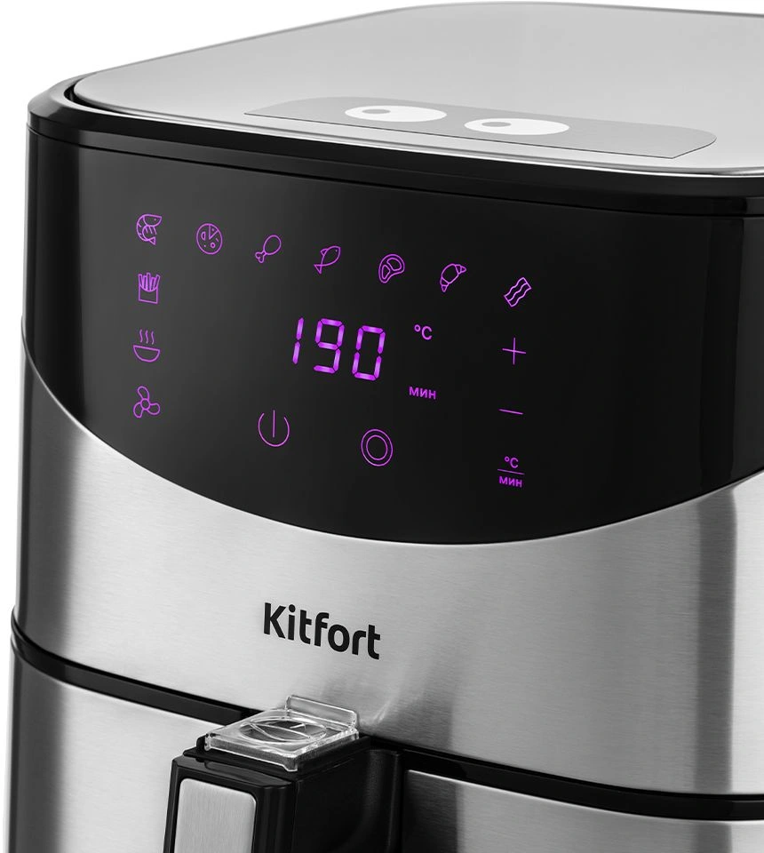 Аэрогриль Kitfort КТ-2231 5л 1700Вт серебристый — миниатюра 14