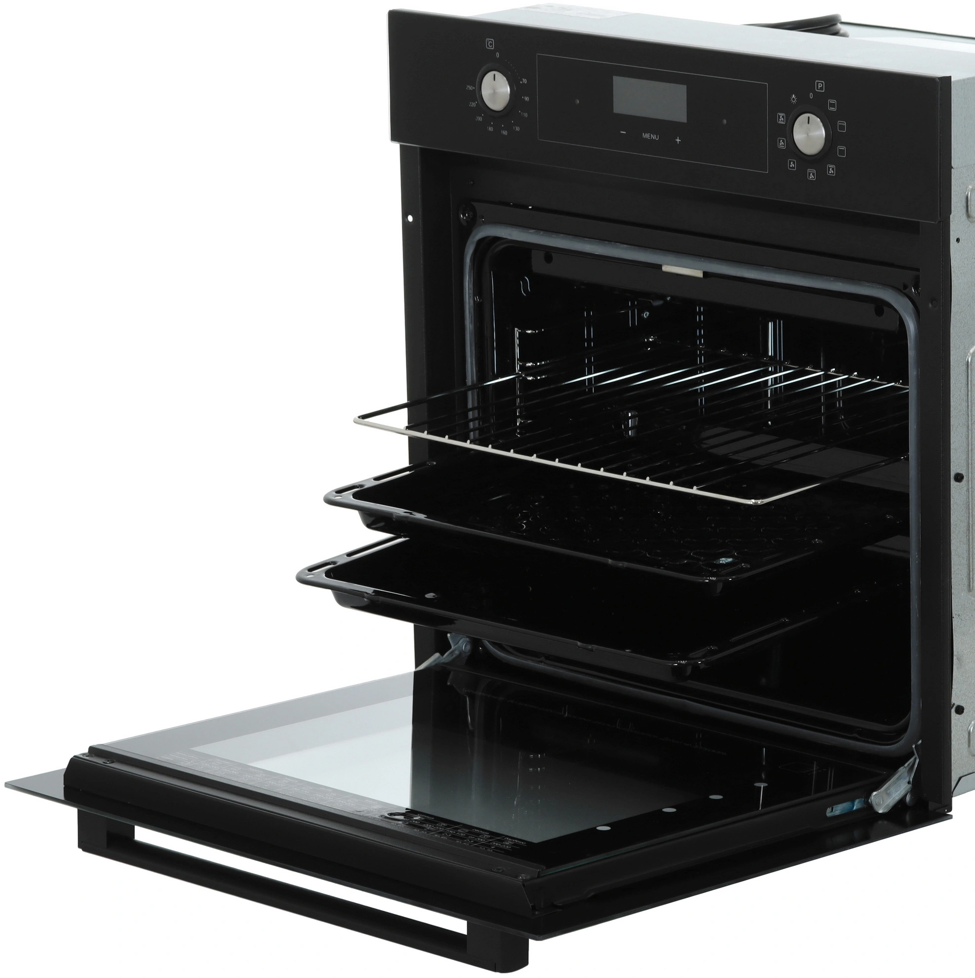 Духовой шкаф Электрический Darina 0V5 BDE 112 708 B1 черный/стекло черное — миниатюра 9