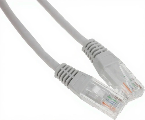 Патч-корд Lanmaster TWT-45-45-20-GY UTP RJ-45 вил.-вилка RJ-45 кат.5E 20м серый ПВХ (уп.:1шт) — миниатюра 2
