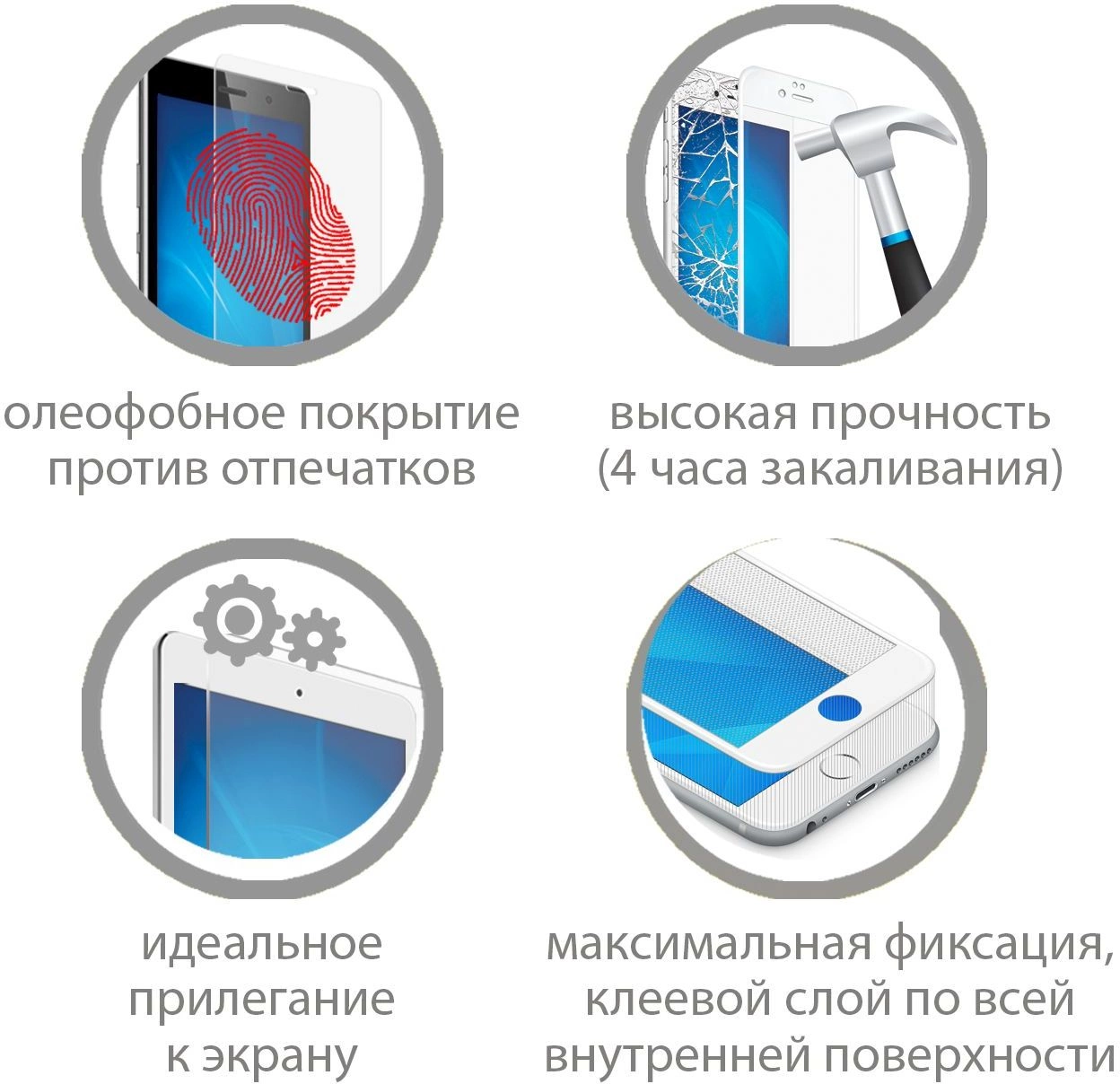 Защитное стекло для экрана DF vColor-21 черный для Vivo Y53s 4G/Y31/Y31s 2.5D 1шт. (DF VCOLOR-21 (BLACK)) — миниатюра 2