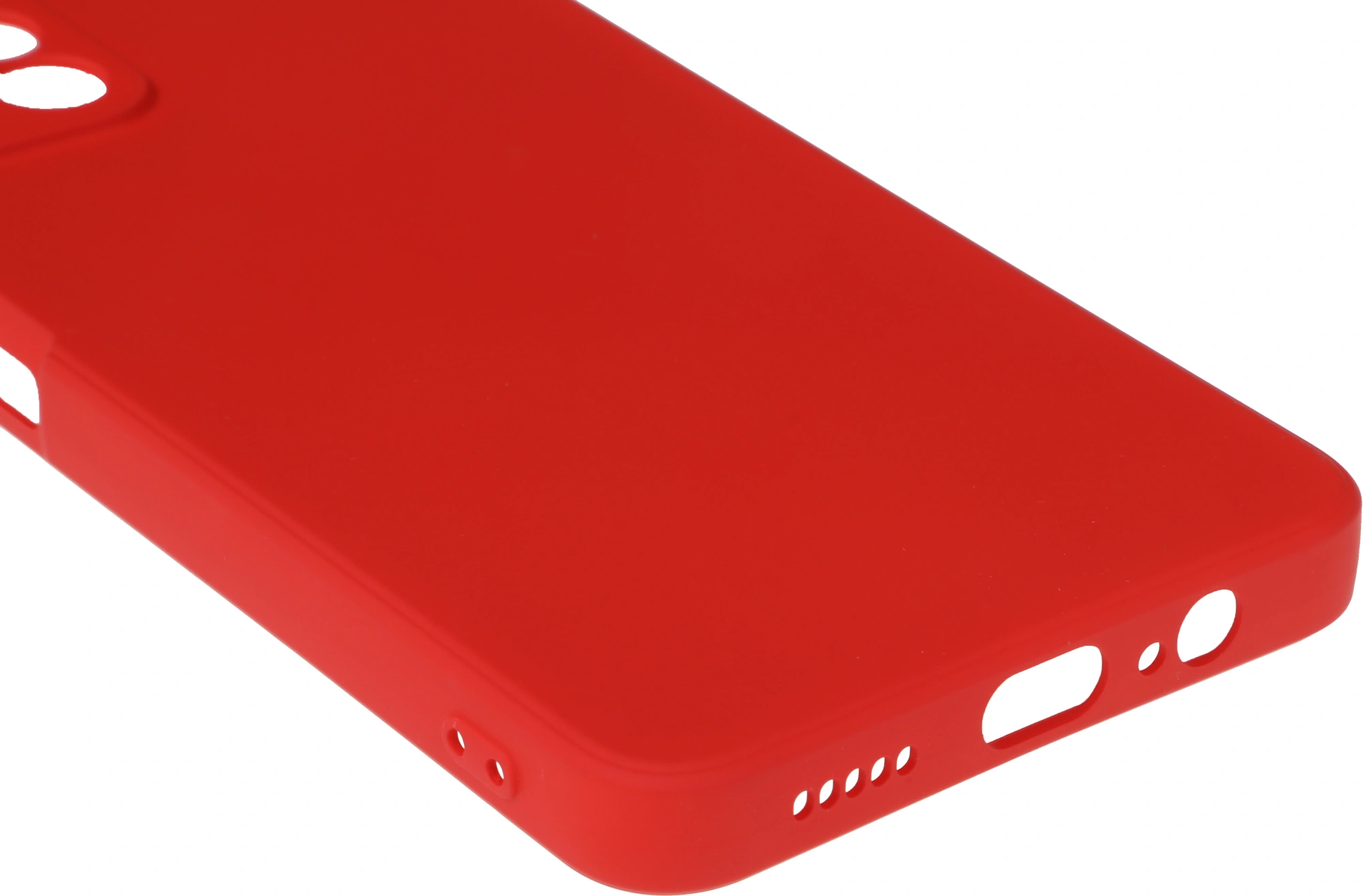 Чехол (клип-кейс) BoraSCO для Xiaomi Poco M4 Pro 5G Microfiber Case красный (70107) — миниатюра 4