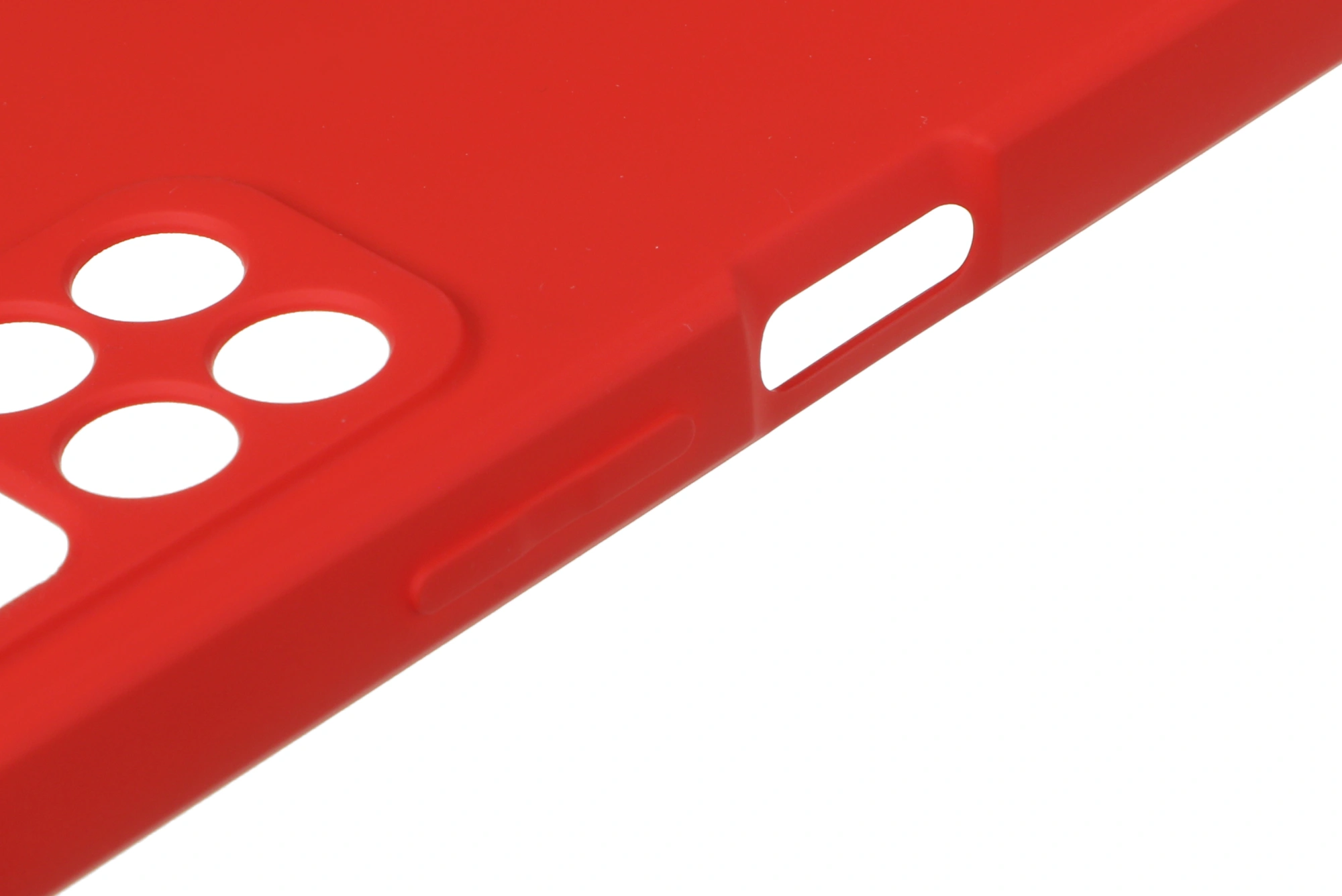 Чехол (клип-кейс) BoraSCO для Xiaomi Poco M4 Pro 5G Microfiber Case красный (70107) — миниатюра 7