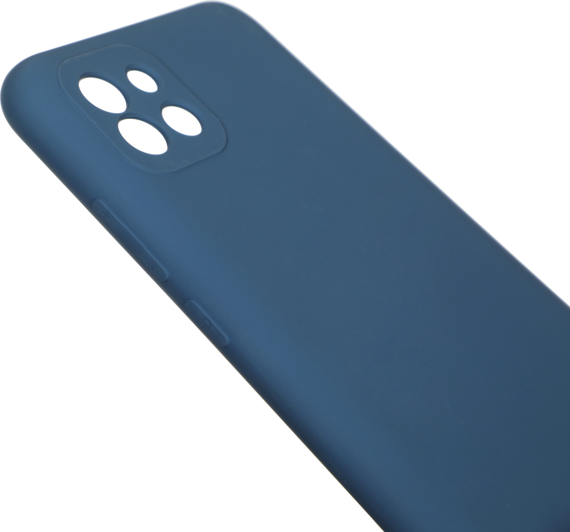 Чехол (клип-кейс) BoraSCO для Samsung Galaxy A03 Microfiber Case синий (70093) — миниатюра 6