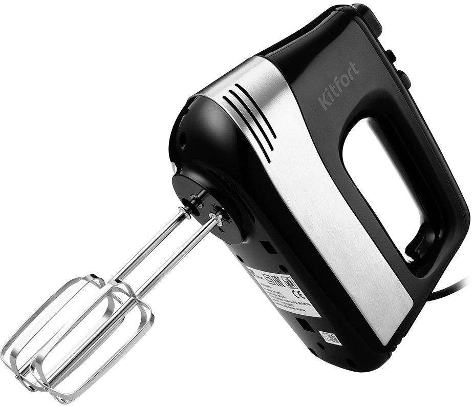 Миксер ручной Kitfort КТ-3072 500Вт черный