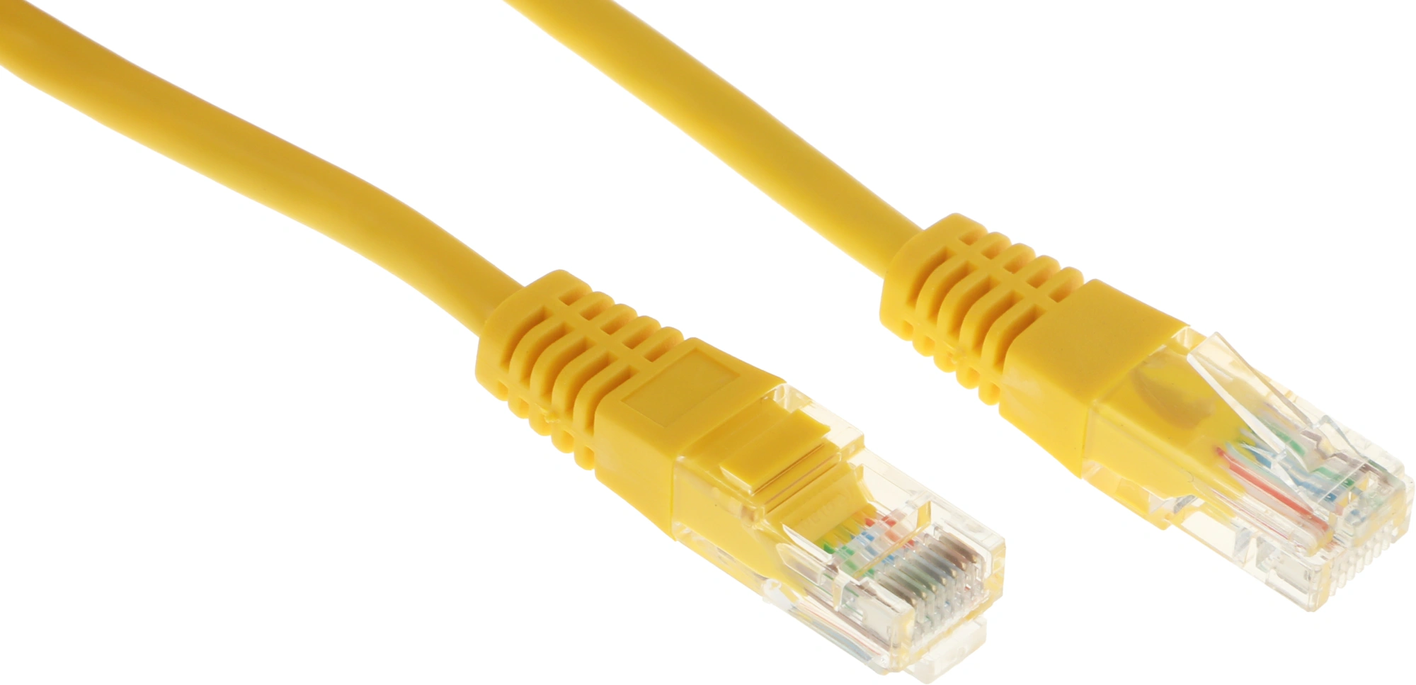 Патч-корд Premier ANP511_2M_Y UTP 4 пары cat.5E CCA molded 2м желтый outdoor RJ-45 (m)-RJ-45 (m) — миниатюра 4