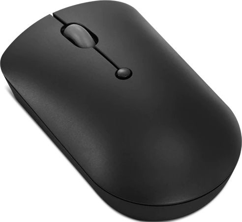 Мышь Lenovo 400 черный оптическая 2400dpi беспров. USB-C 3but (GY51D20865) — миниатюра 2
