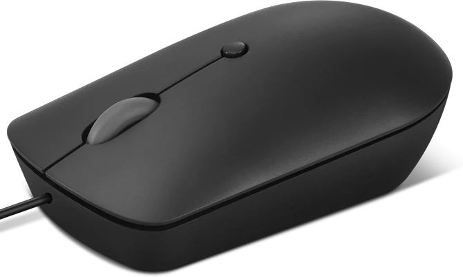 Мышь Lenovo 400 черный оптическая 2400dpi USB-C 3but (GY51D20875) — миниатюра 2