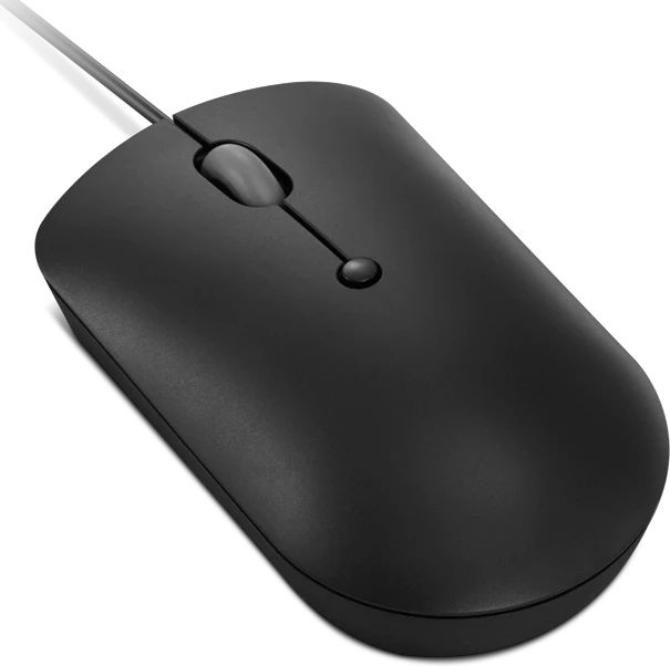 Мышь Lenovo 400 черный оптическая 2400dpi USB-C 3but (GY51D20875) — миниатюра 3