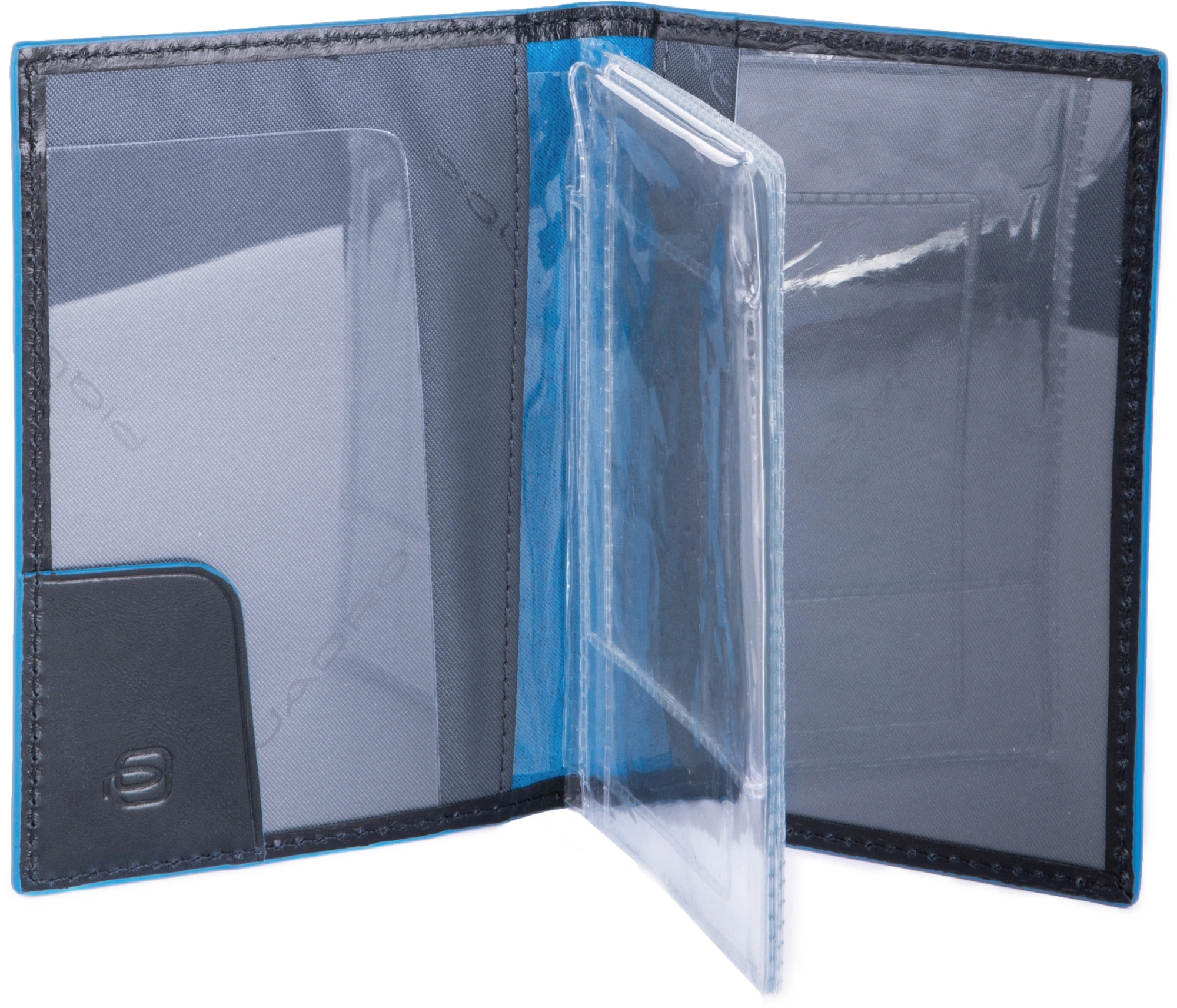 Обложка для документов Piquadro Blue Square PP5256B2/BLU2 синий натур.кожа — миниатюра 5